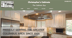 Desktop Screenshot of christopherscabinets.com